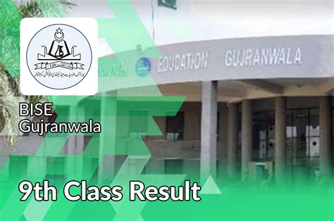 bise gujranwala 9th result|Result.